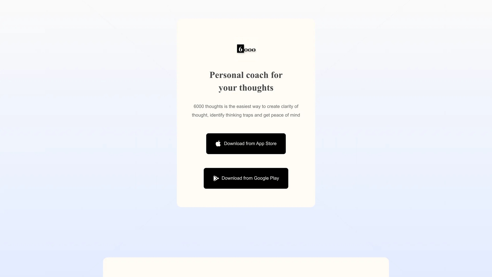 6000-thoughts homepage