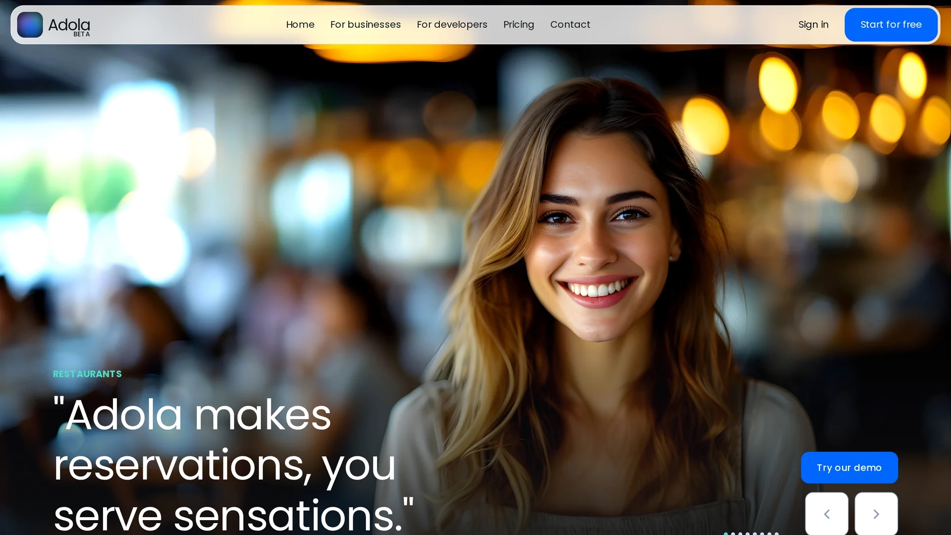 adola homepage