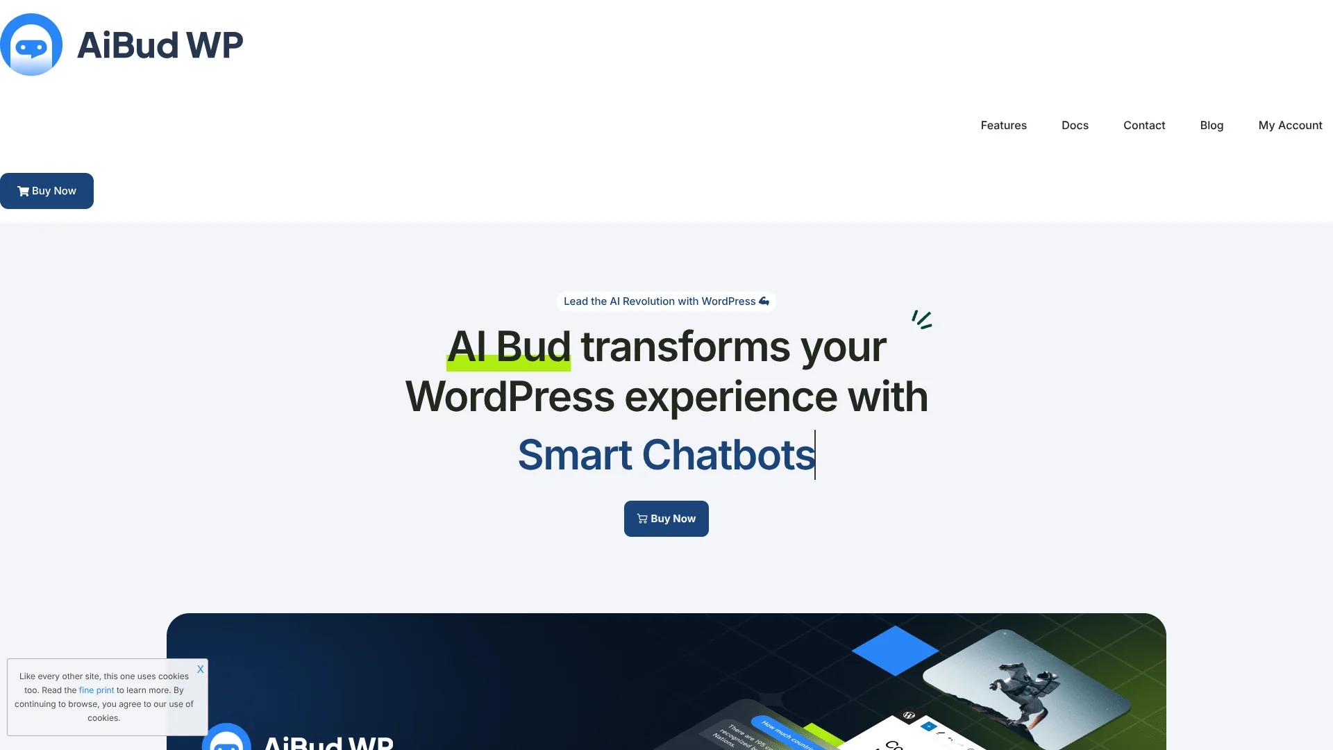 ai-bud-wp homepage