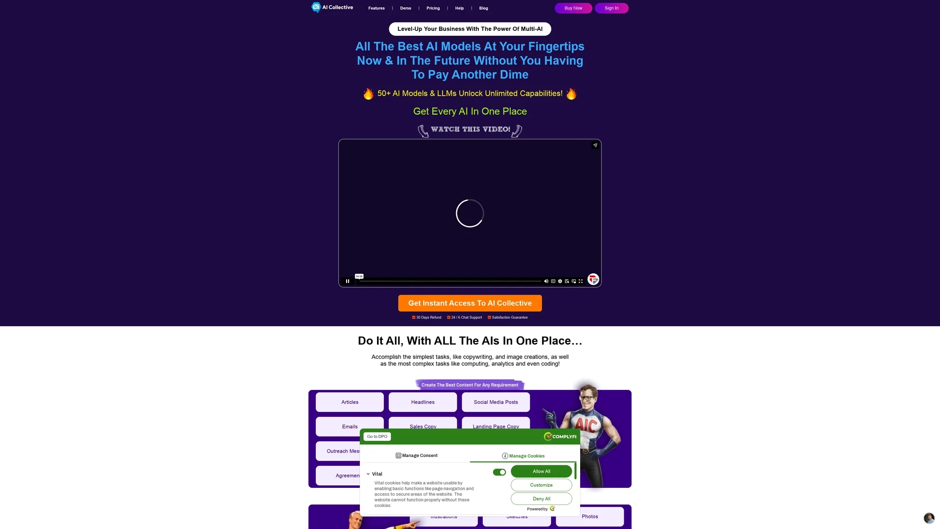 ai-collective homepage