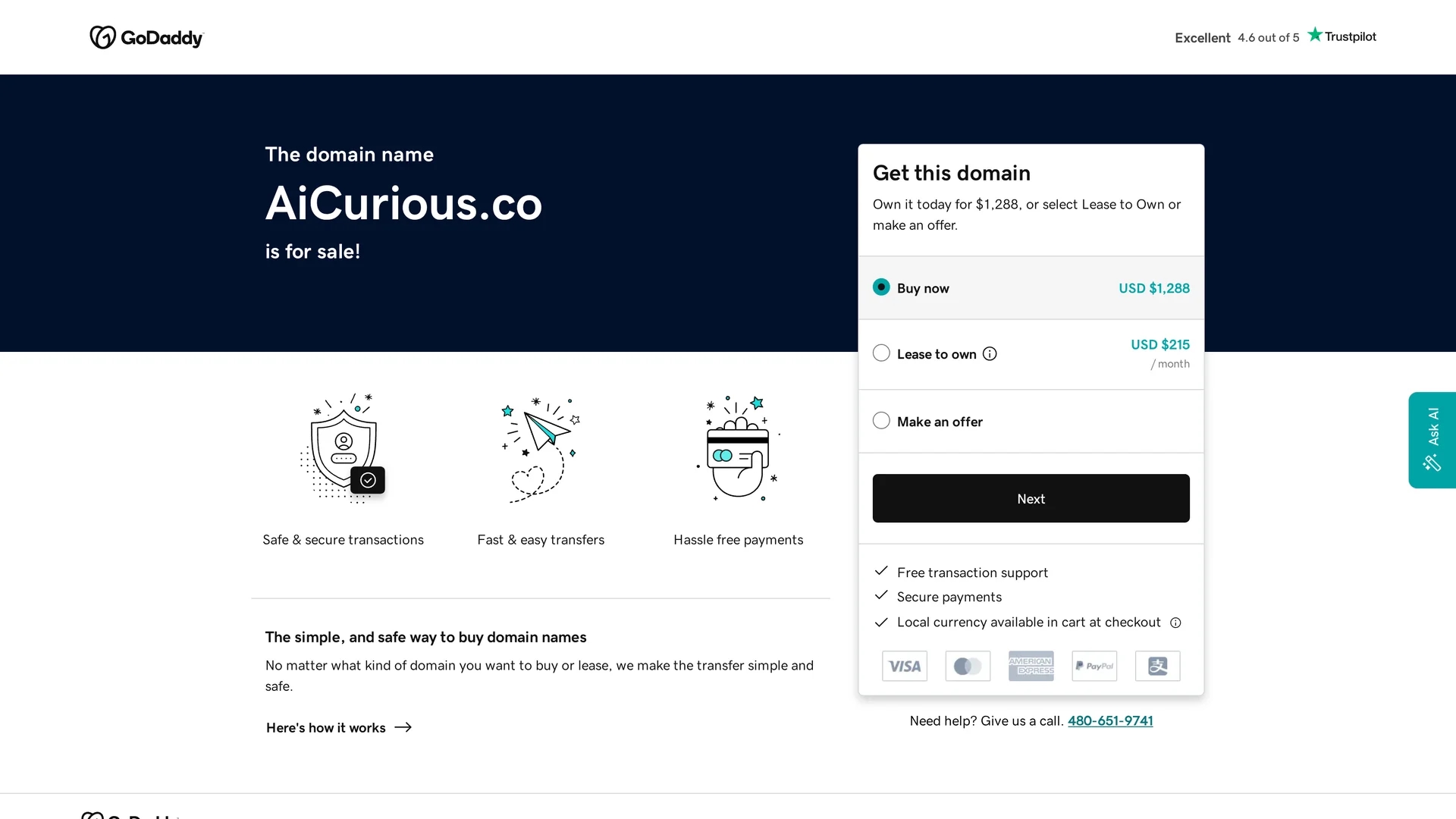 ai-curious homepage