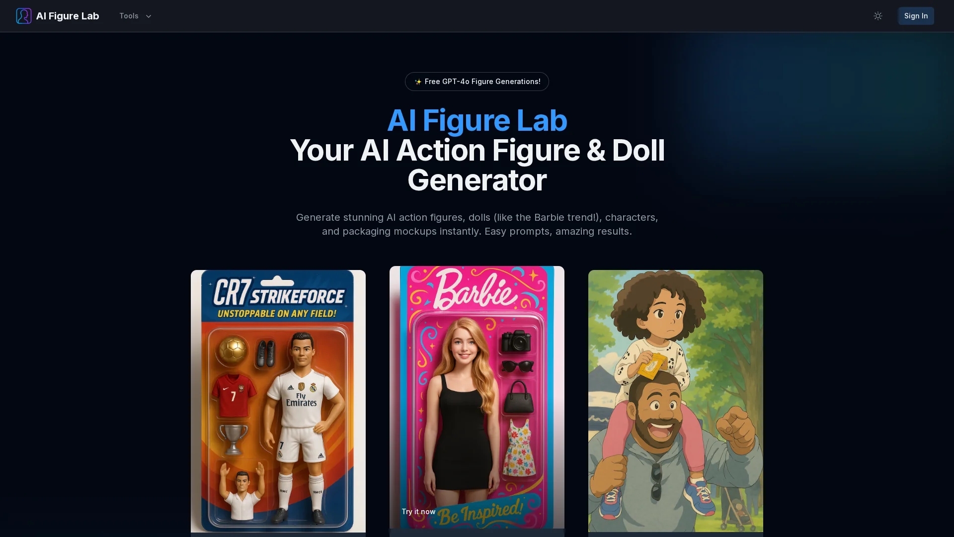 ai-figure-lab homepage