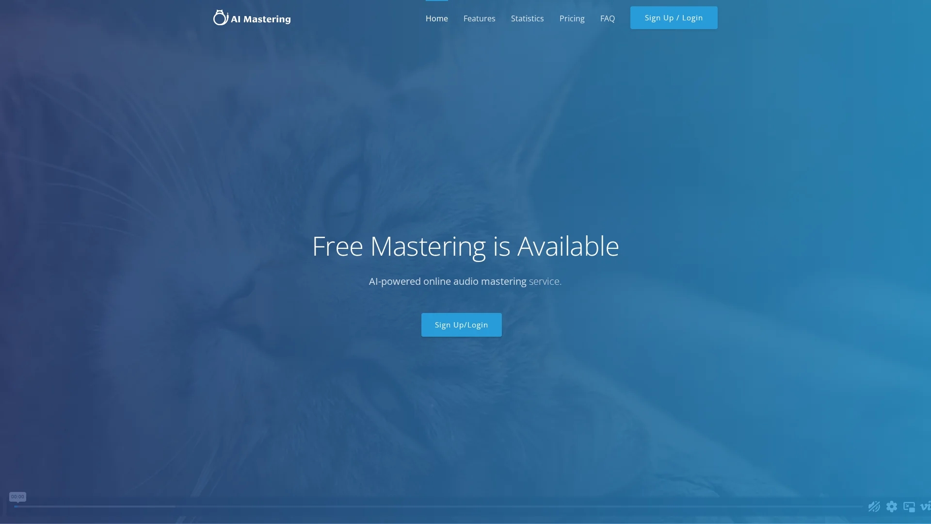 ai-mastering homepage