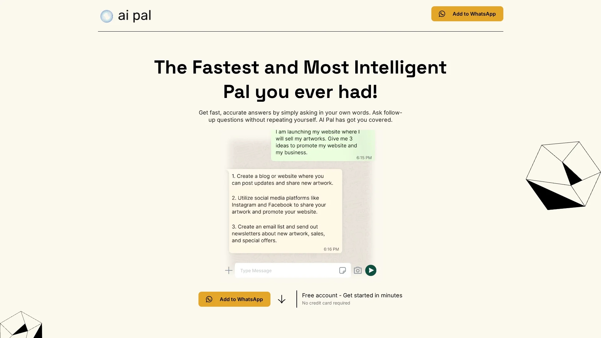 ai-pal homepage