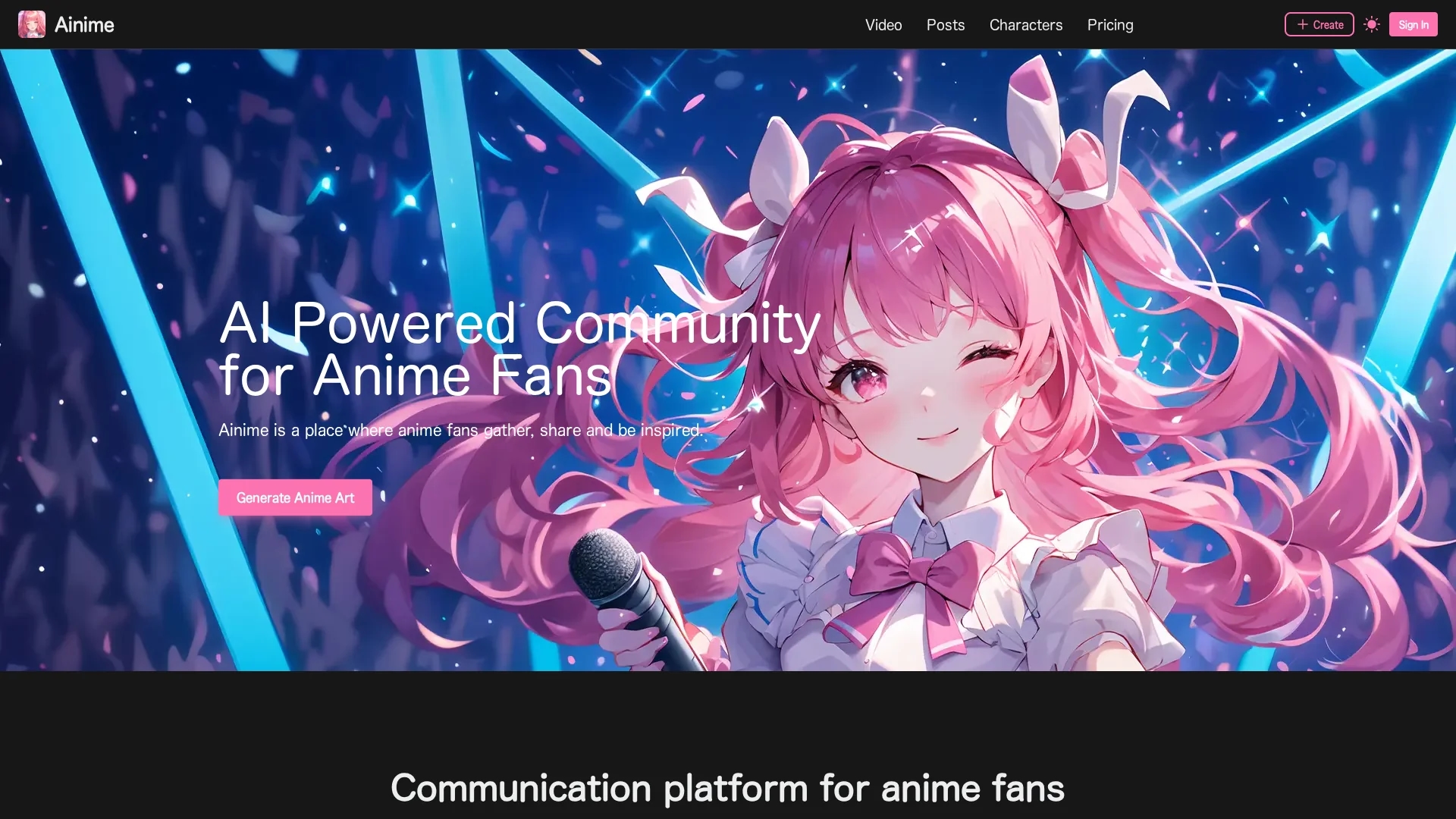 ainime homepage