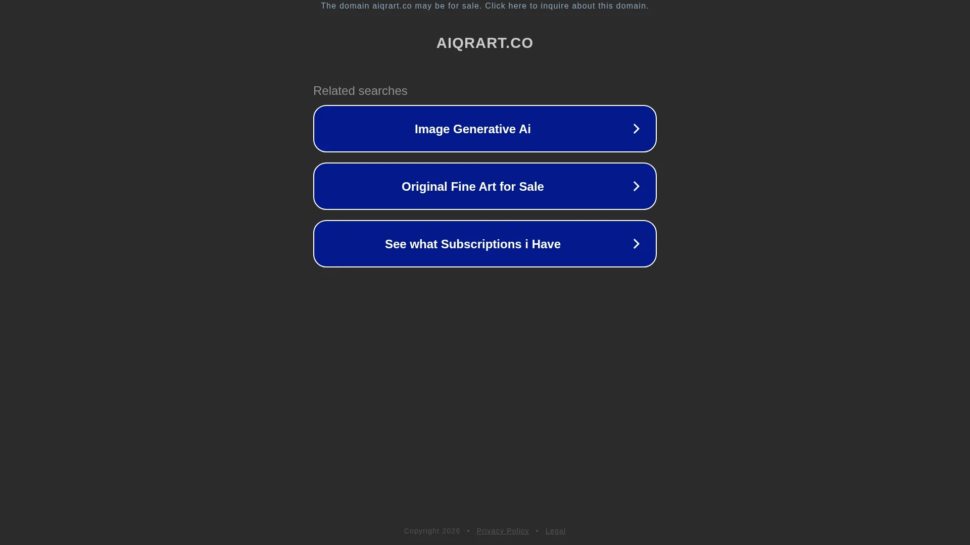 aiqrart homepage
