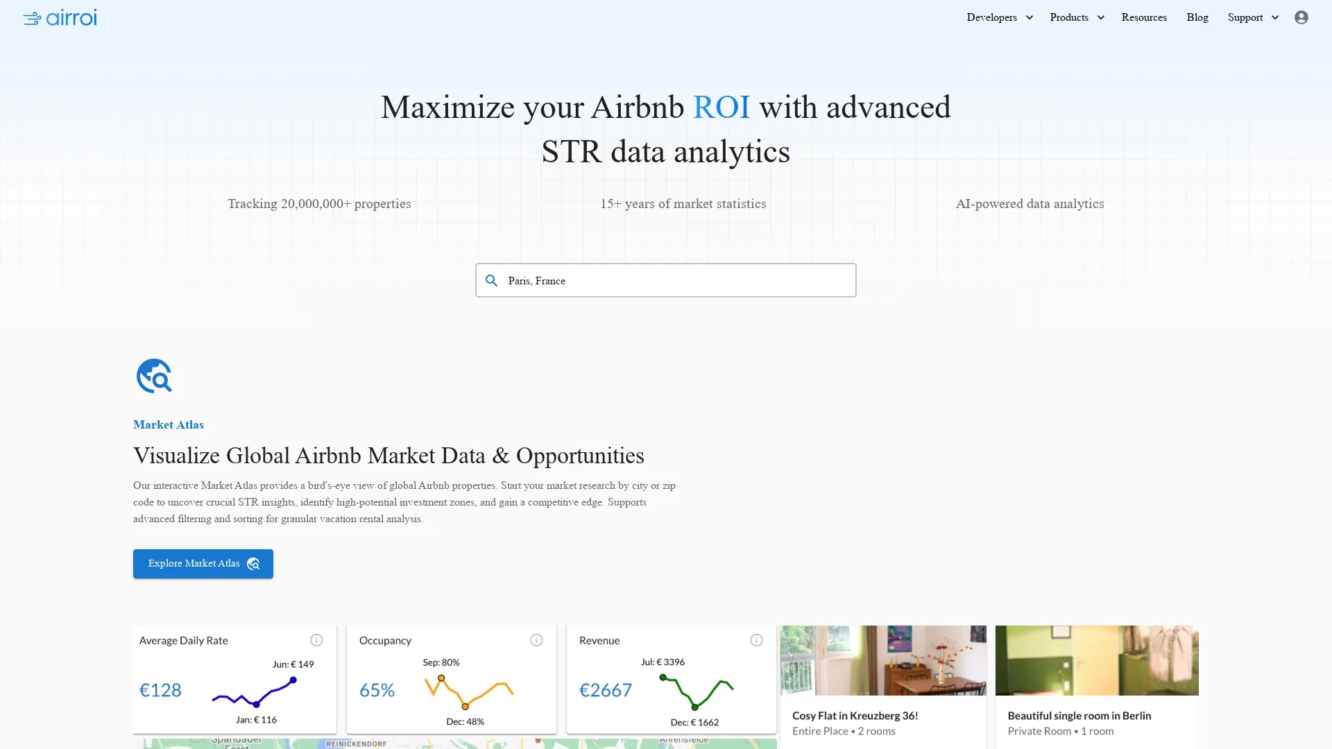 airroi homepage