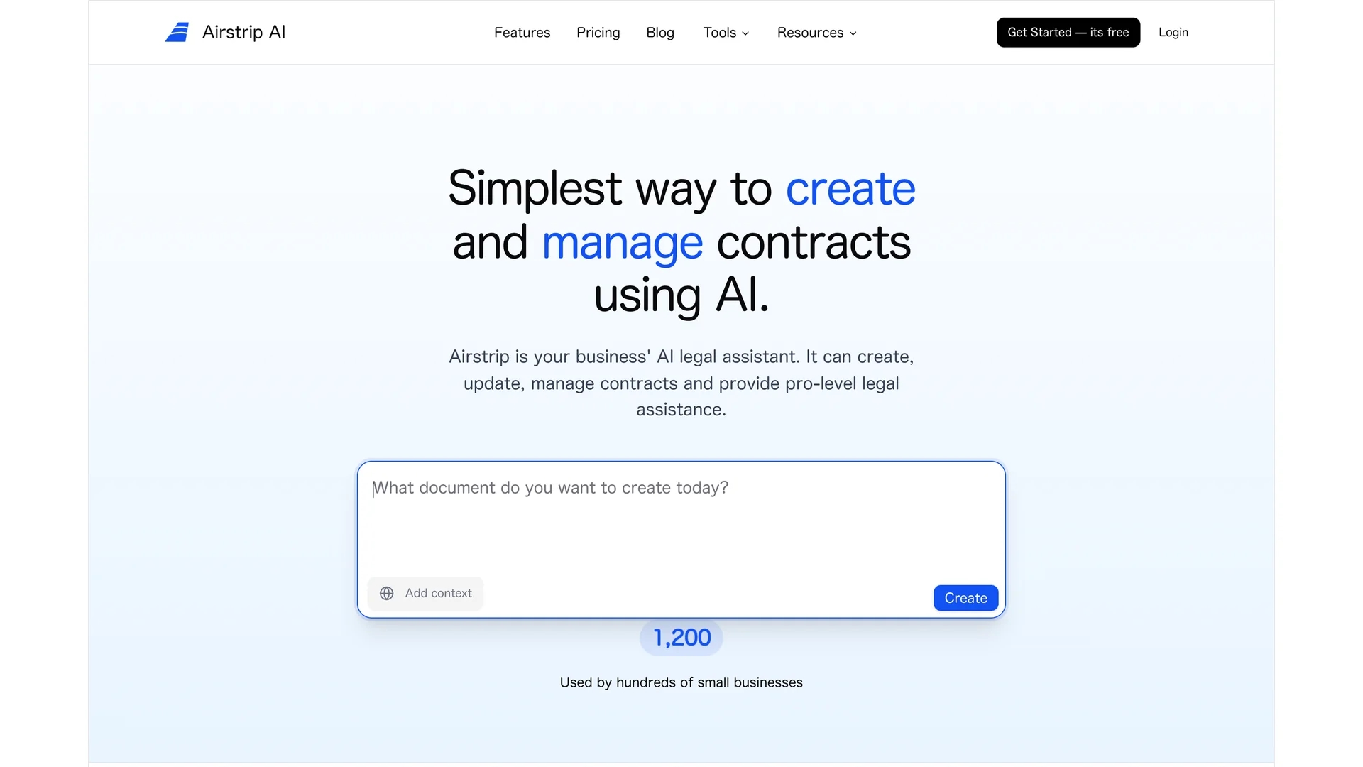 airstrip-ai homepage
