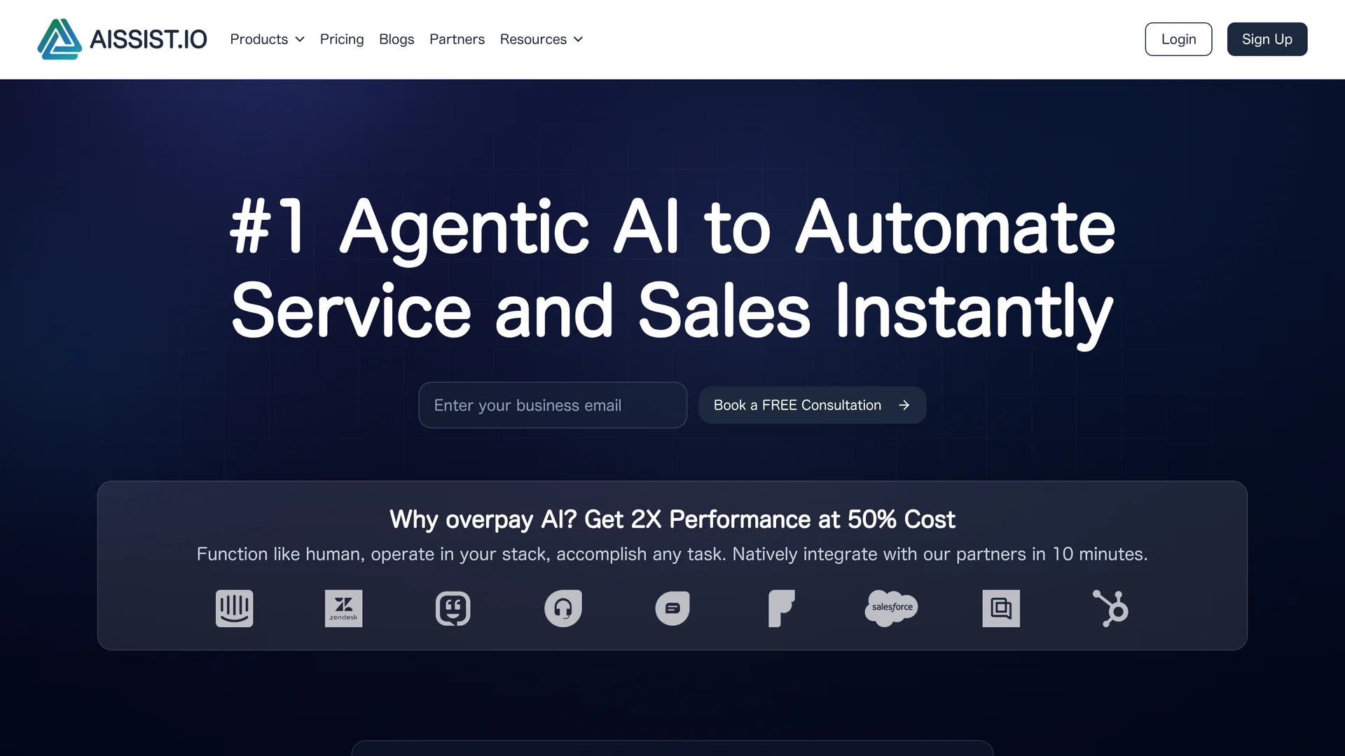 aissistant homepage