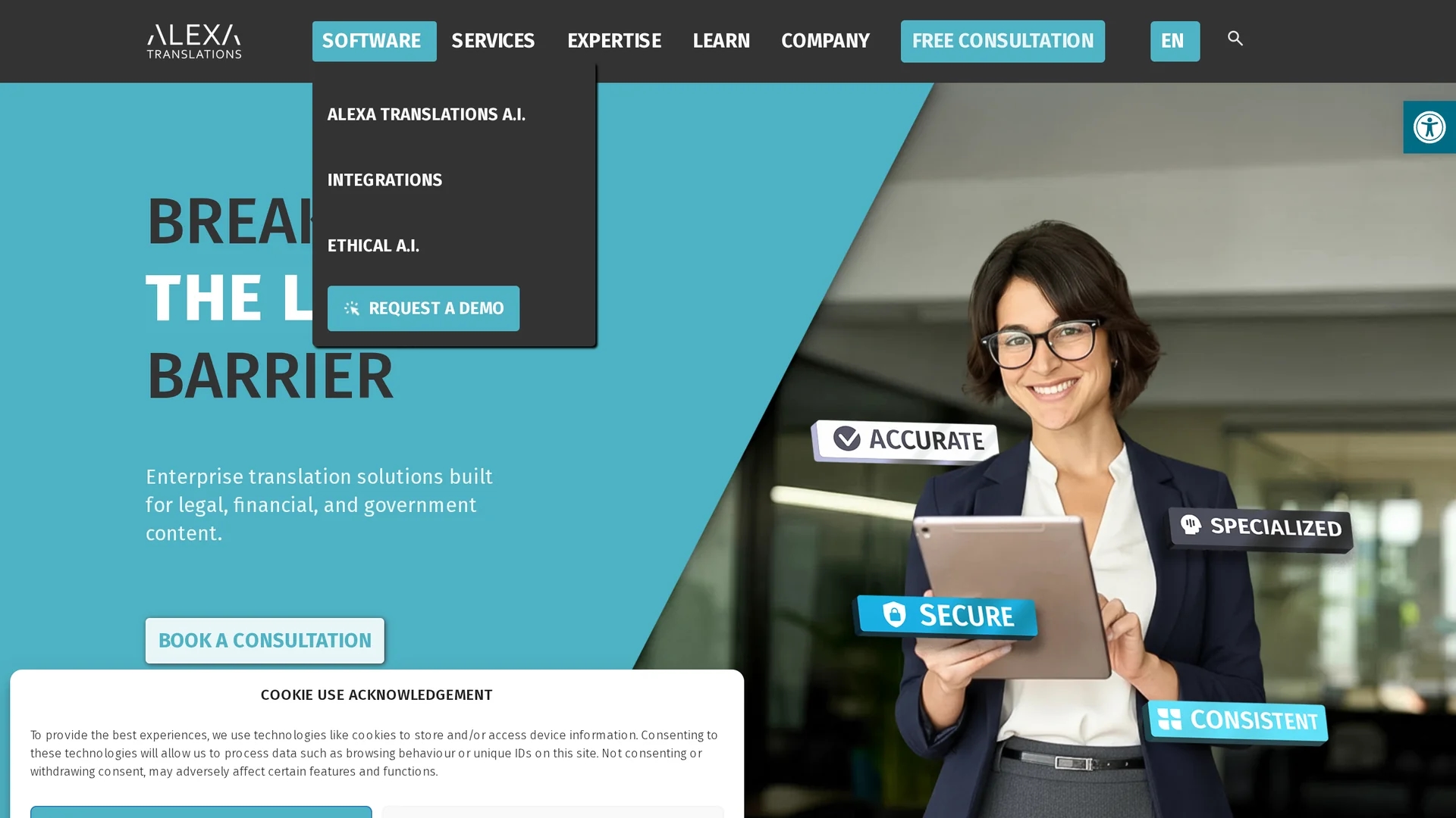 alexa-translations-a-i homepage
