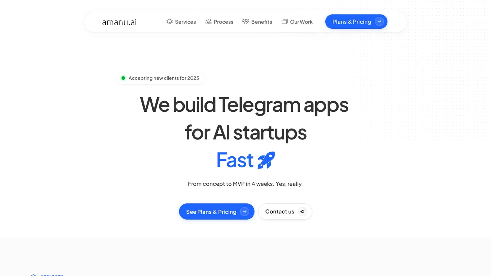 amanu homepage