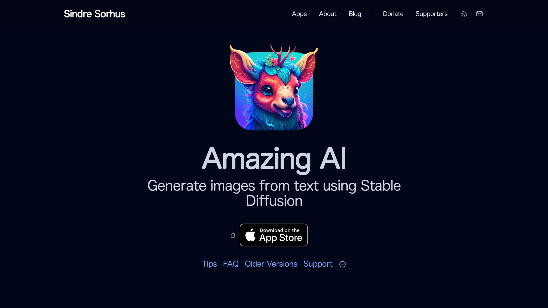 amazing-ai homepage