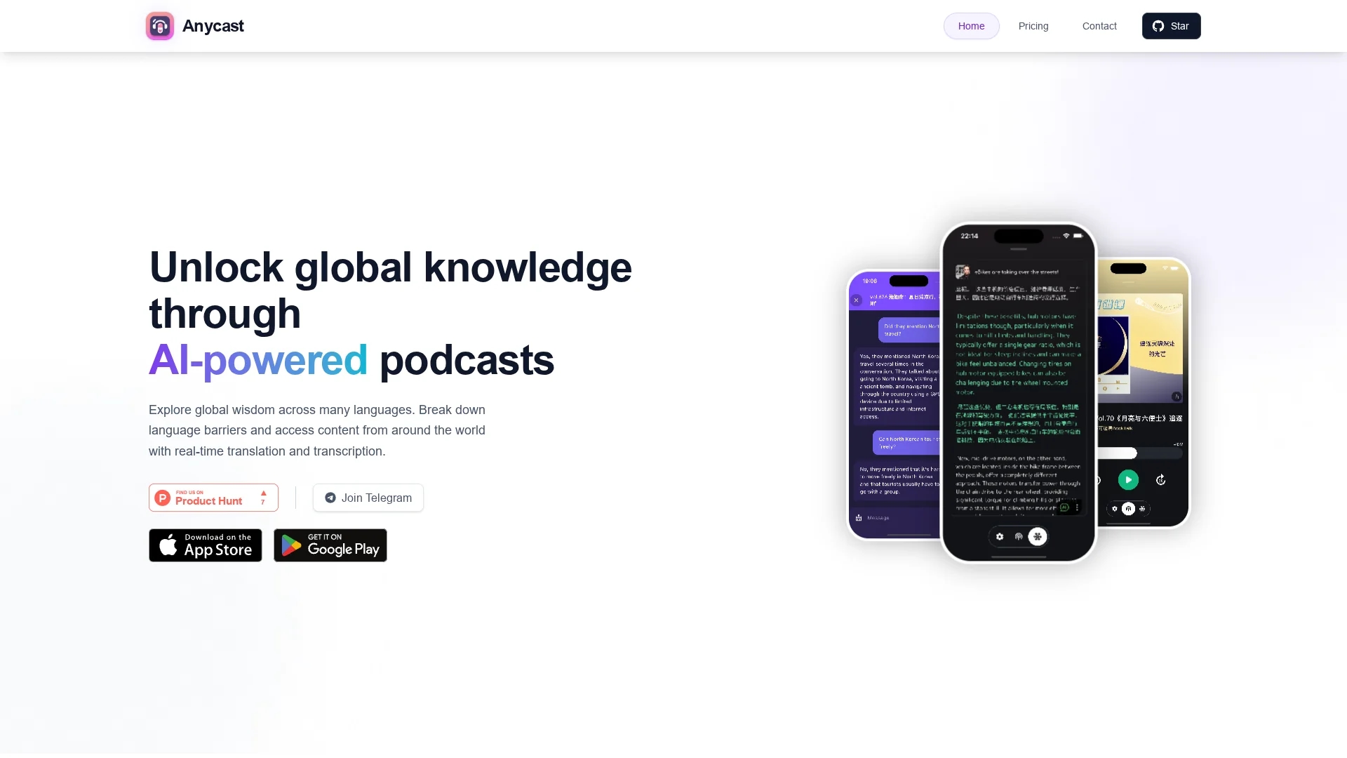 anycast homepage