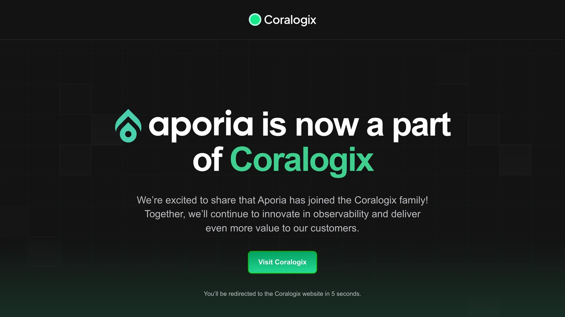 aporia-com homepage