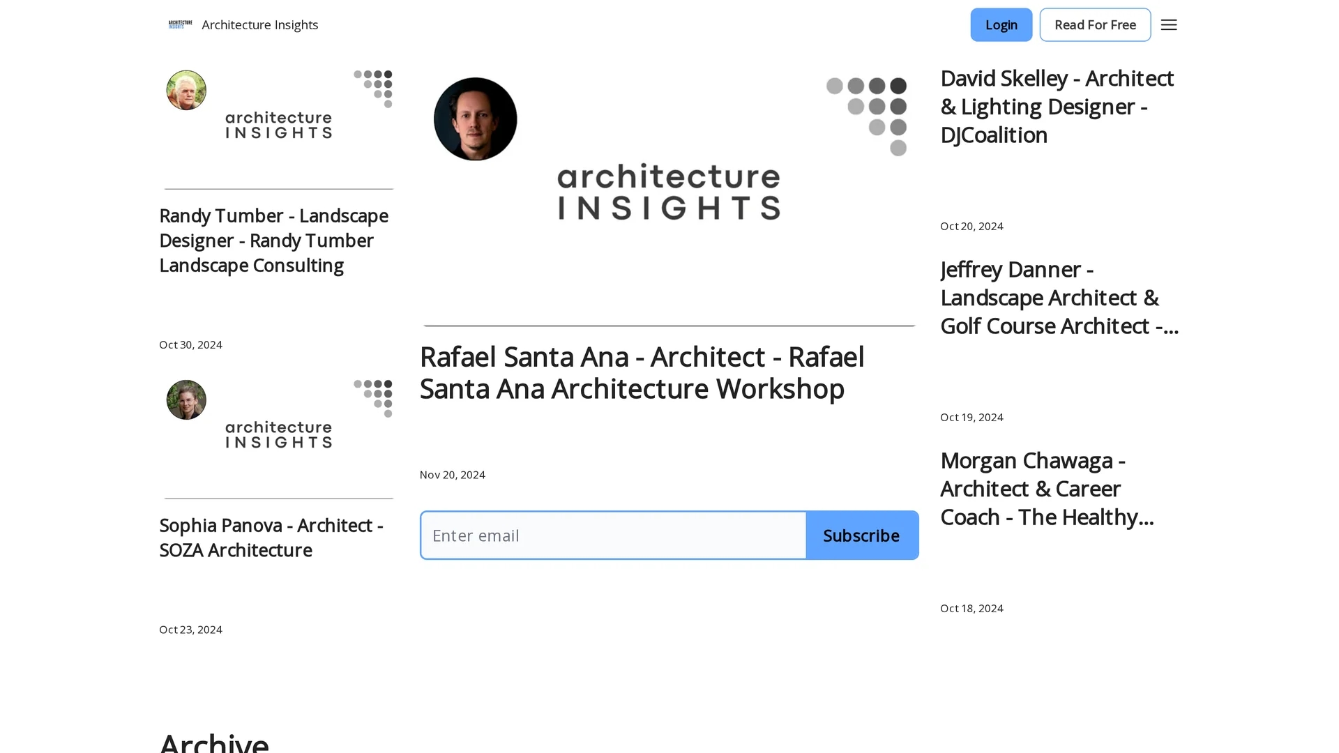 architecture-insights homepage