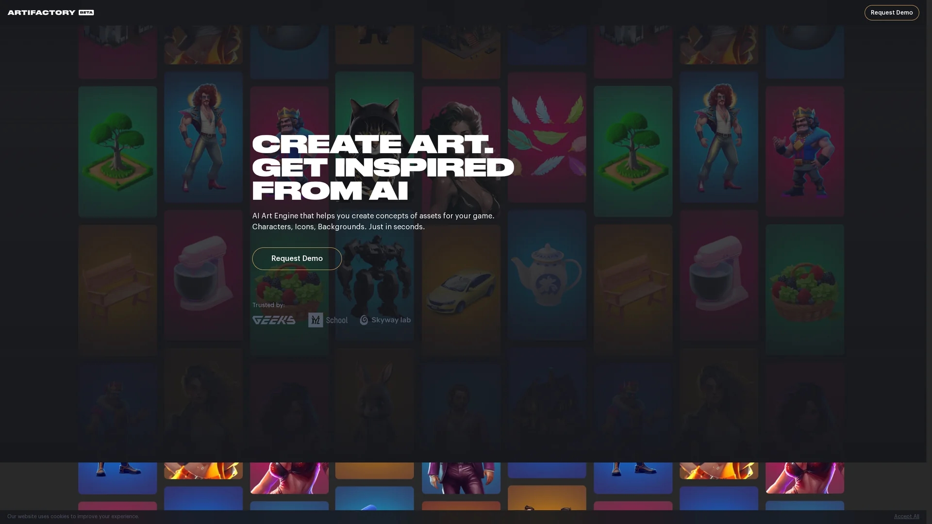 artifactory-ai homepage