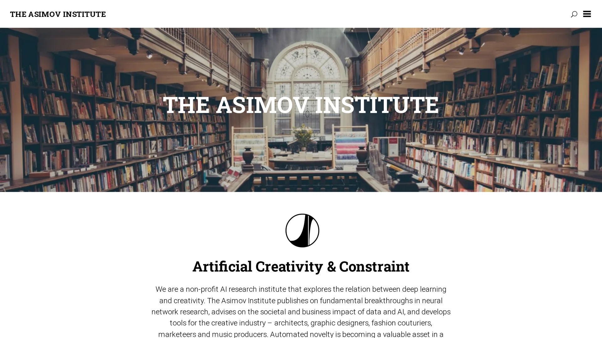 asimovinstitute-org homepage