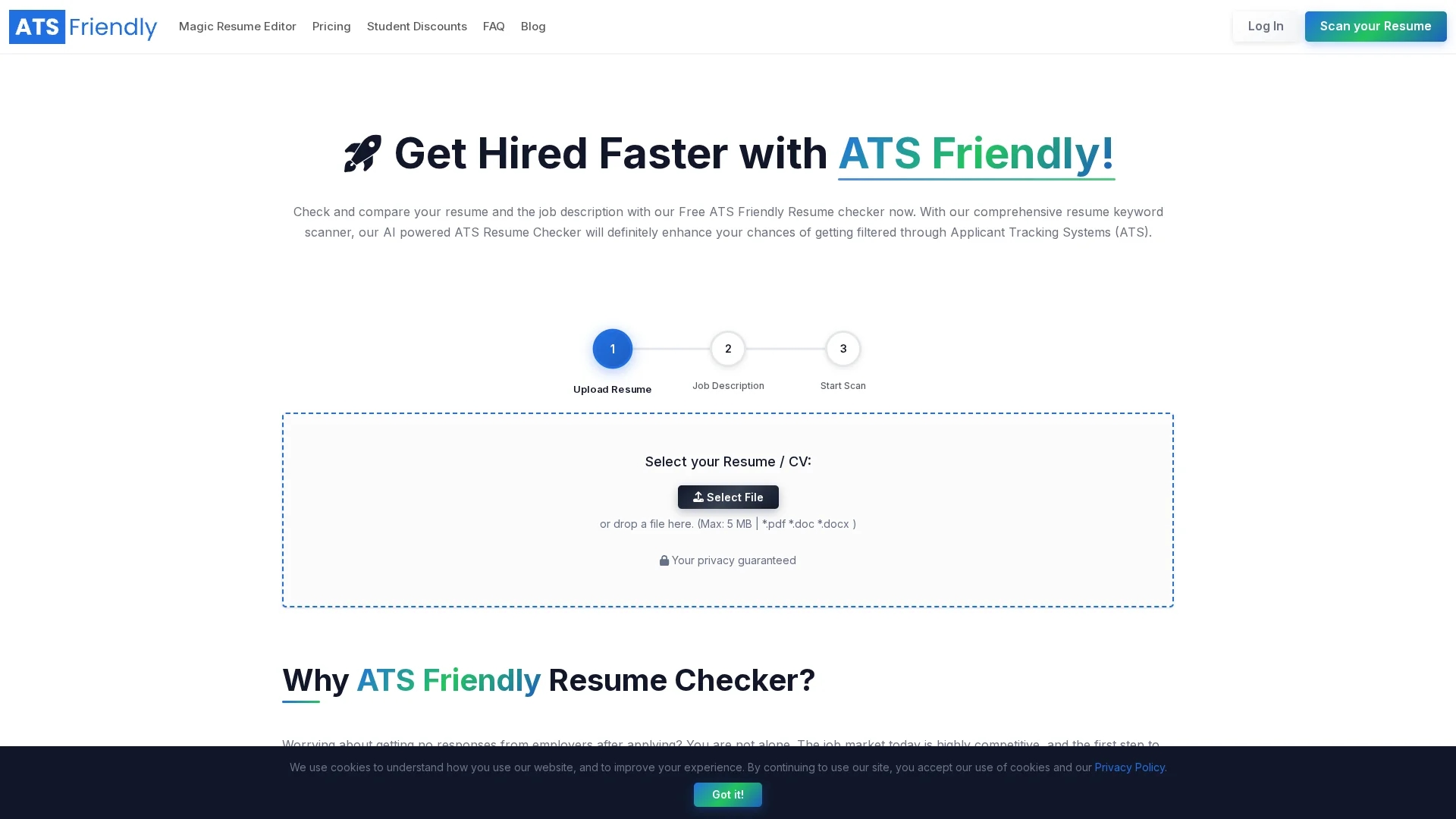 atsfriendly-com homepage