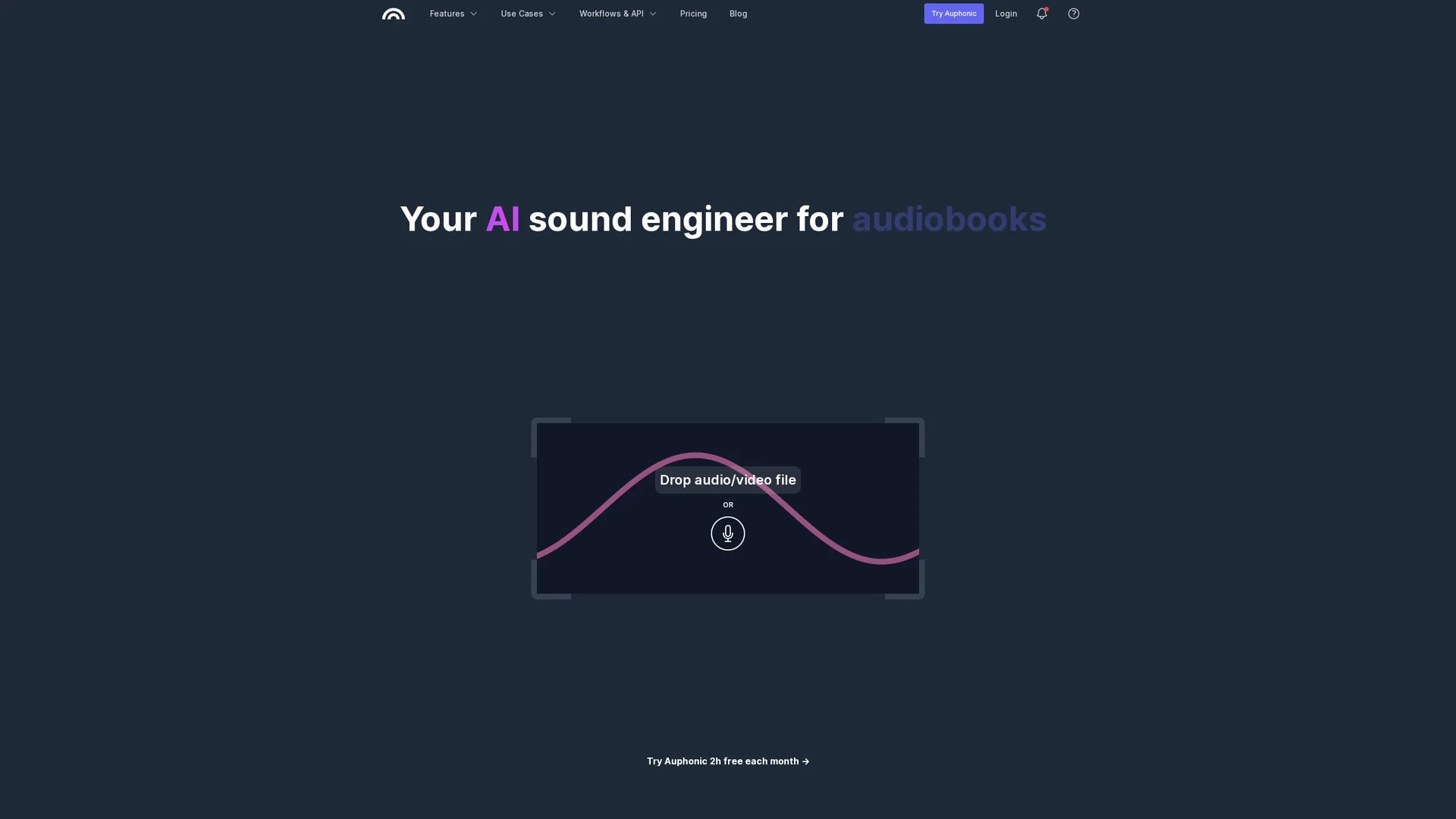 auphonic homepage