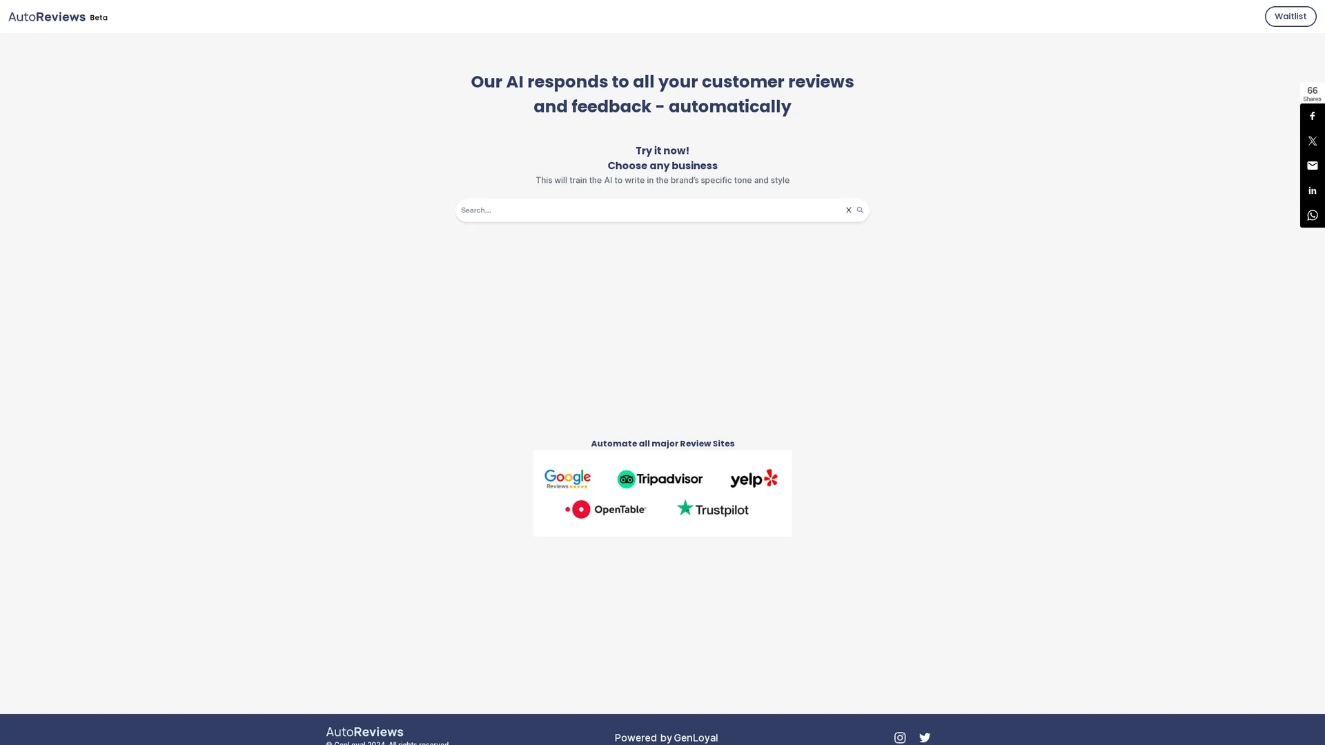 autoreviews-ai homepage