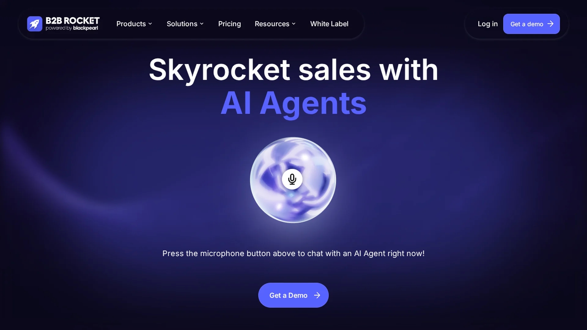 b2brocket-ai homepage