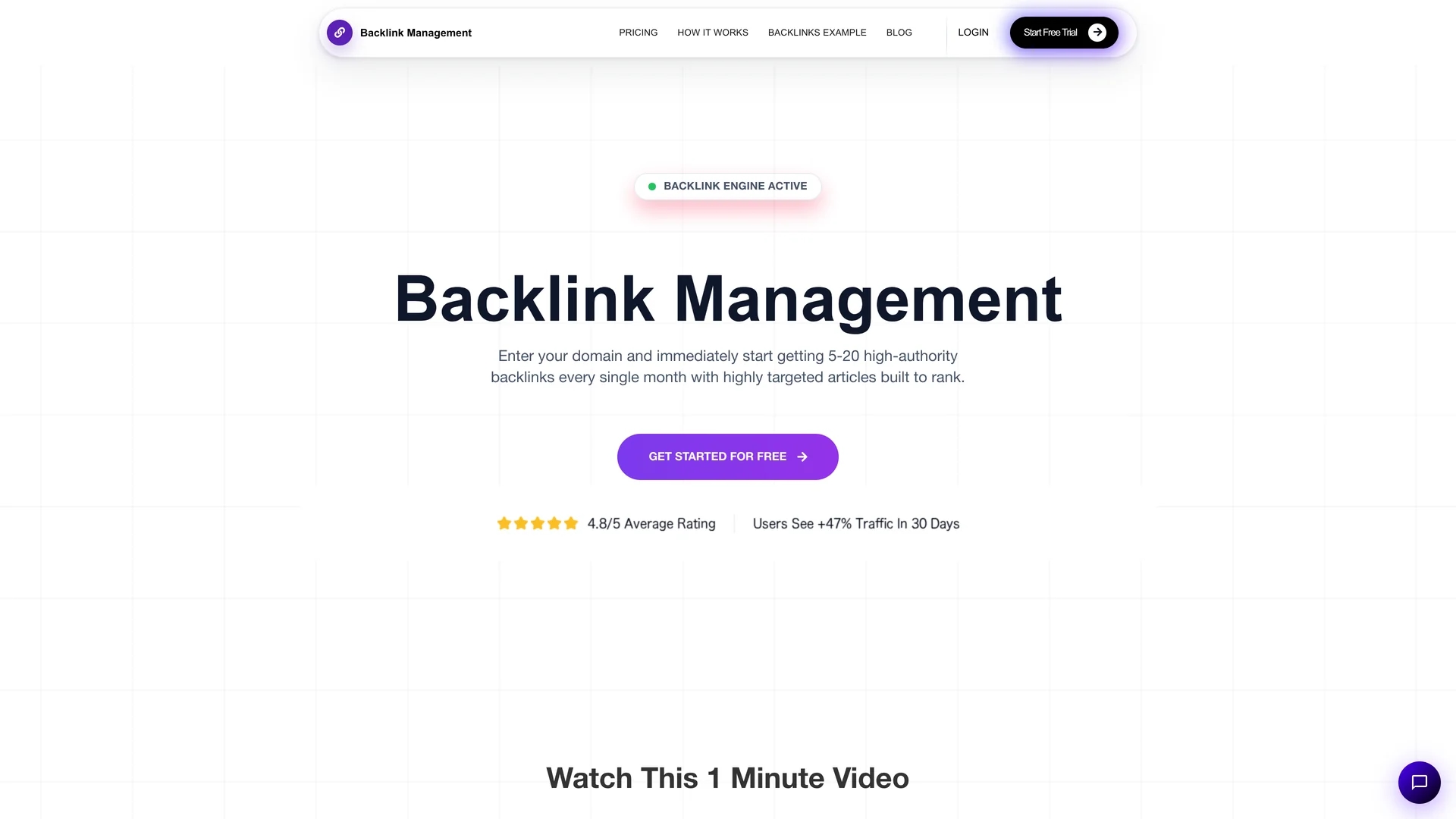backlink-management homepage