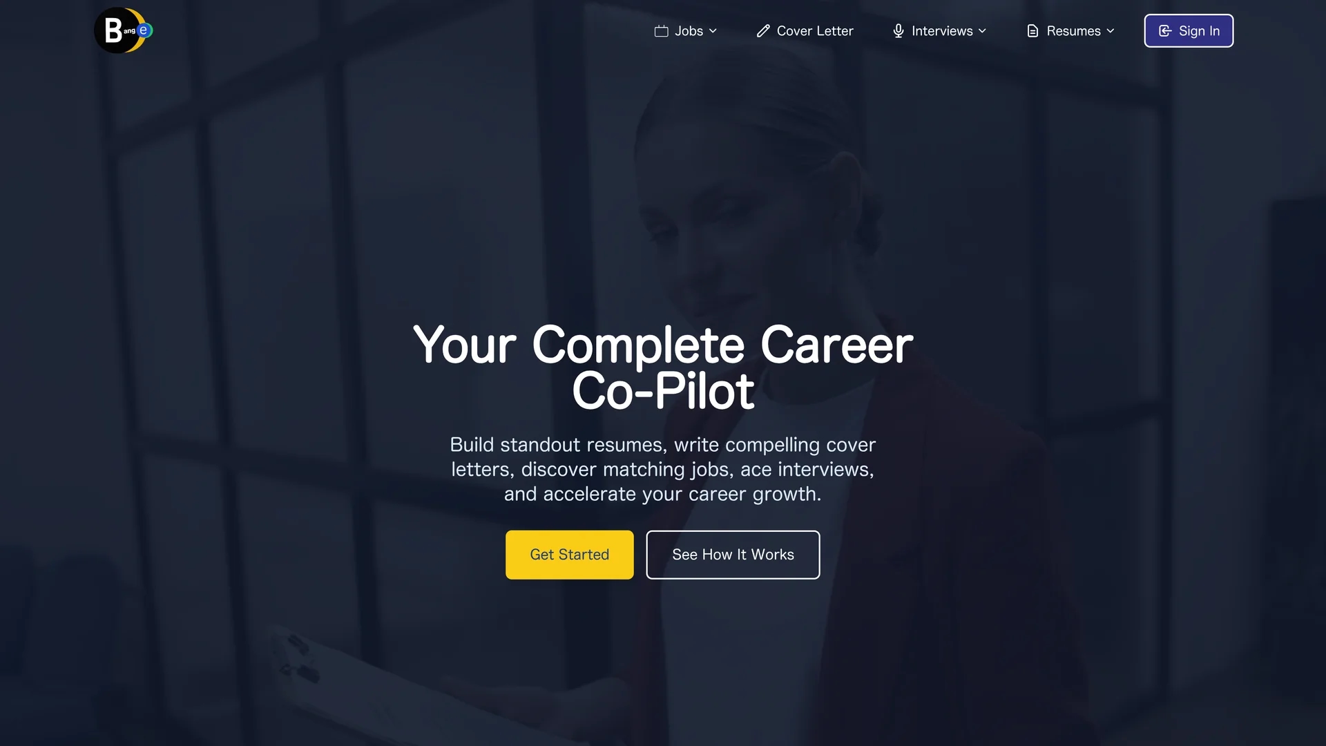 bange-io homepage