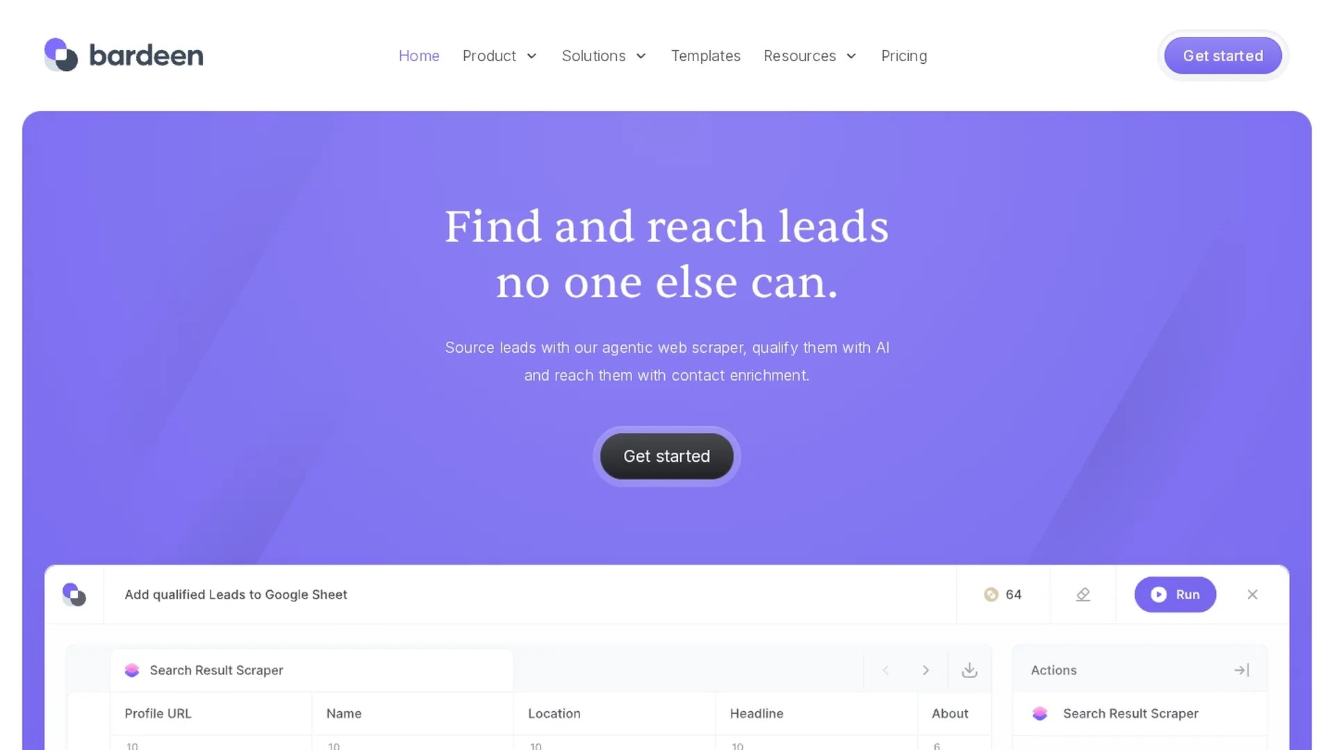 bardeen homepage