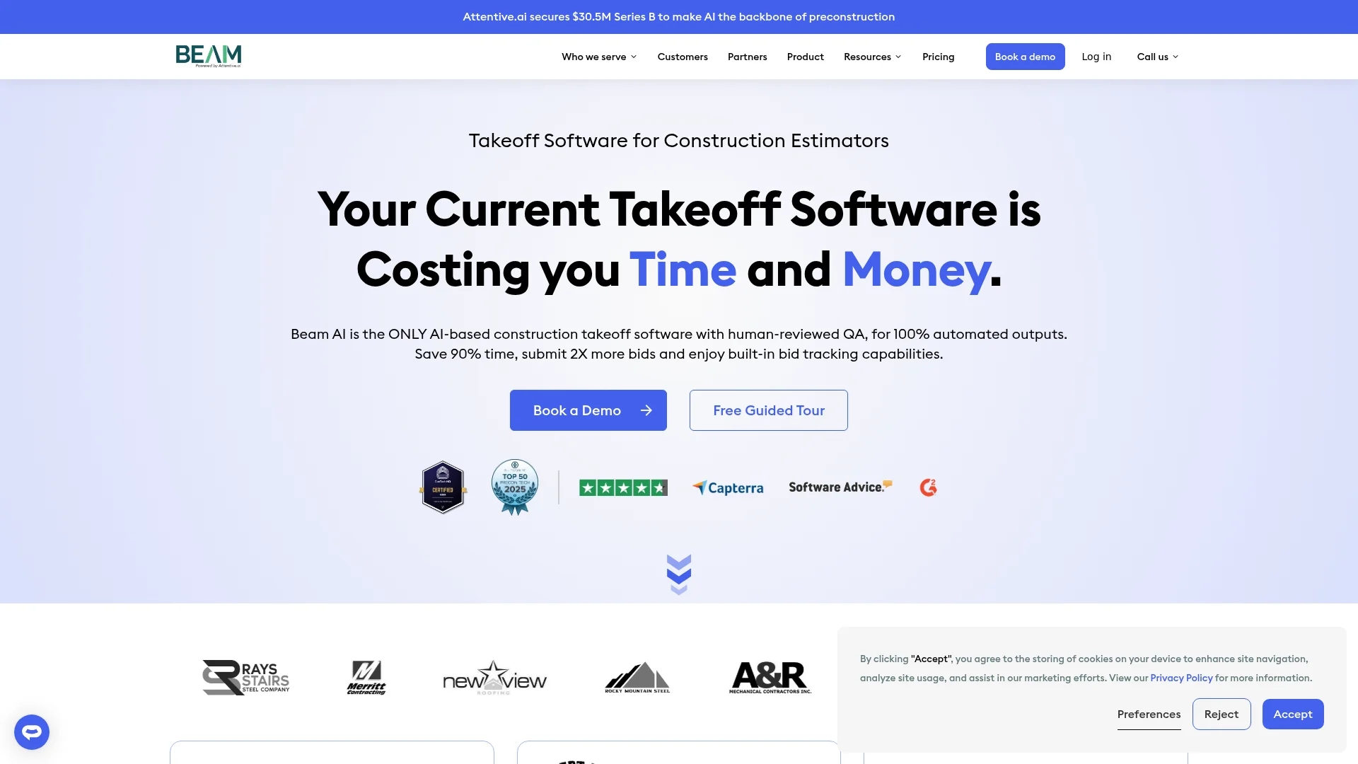 beam-ai homepage
