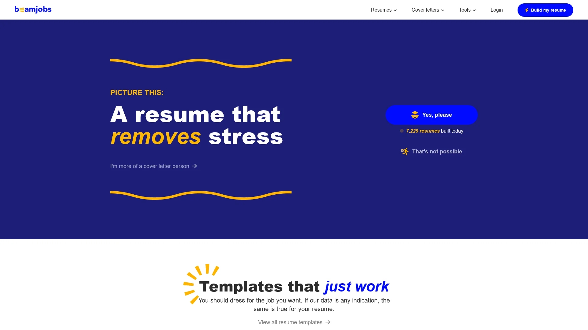 beamjobs homepage