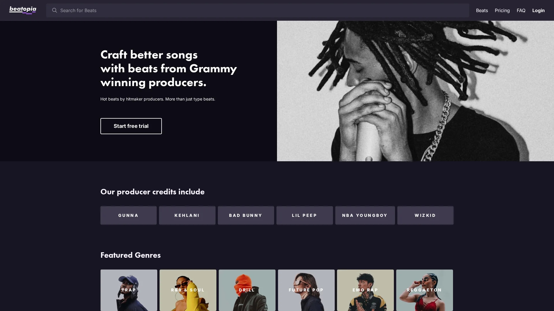 beatopia homepage