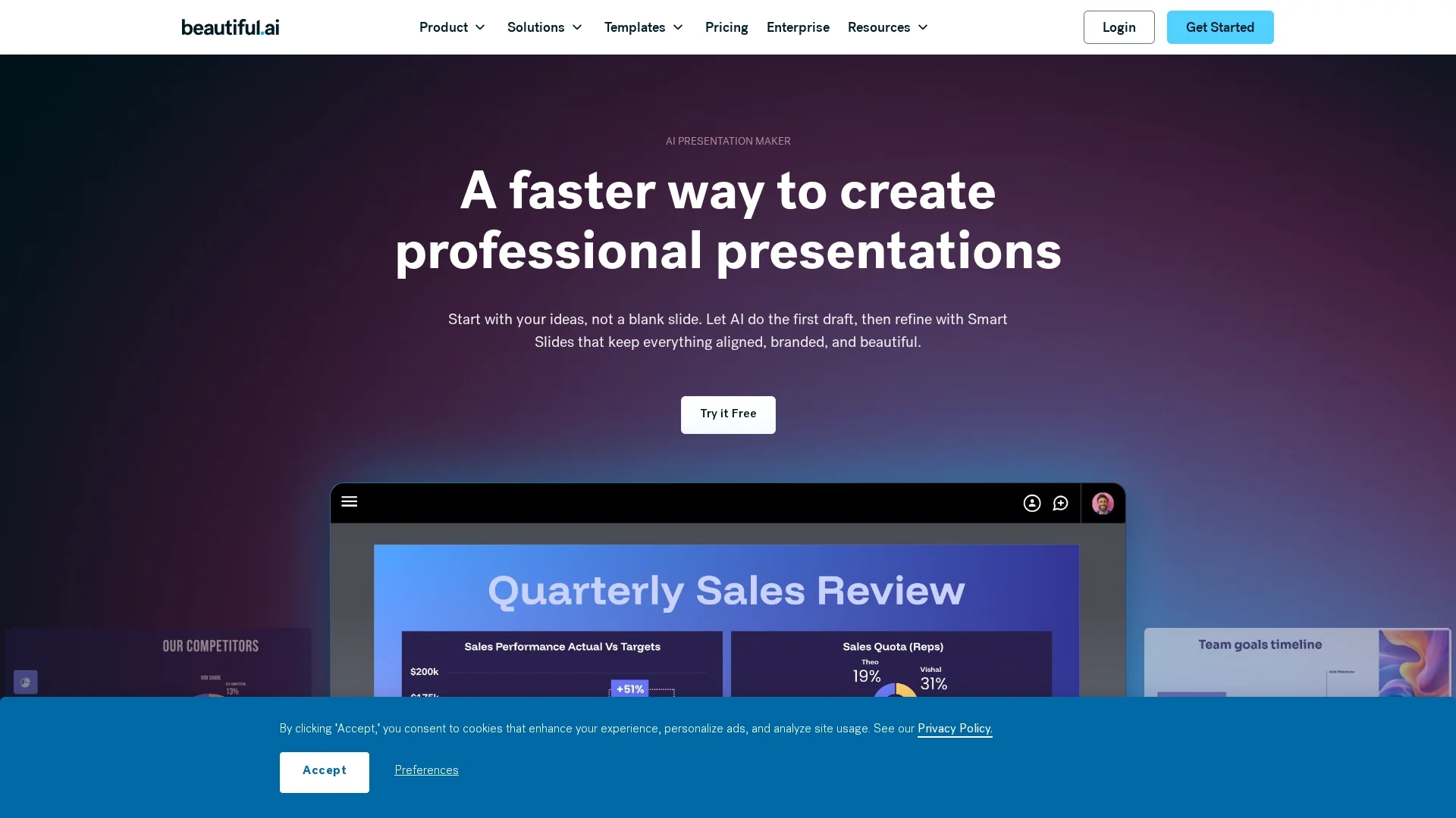 beautiful-ai homepage