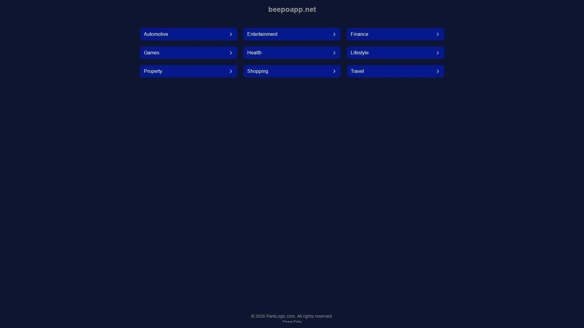 beepo homepage