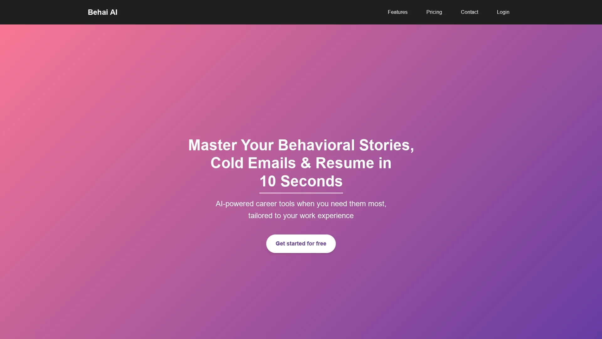 behai-ai homepage