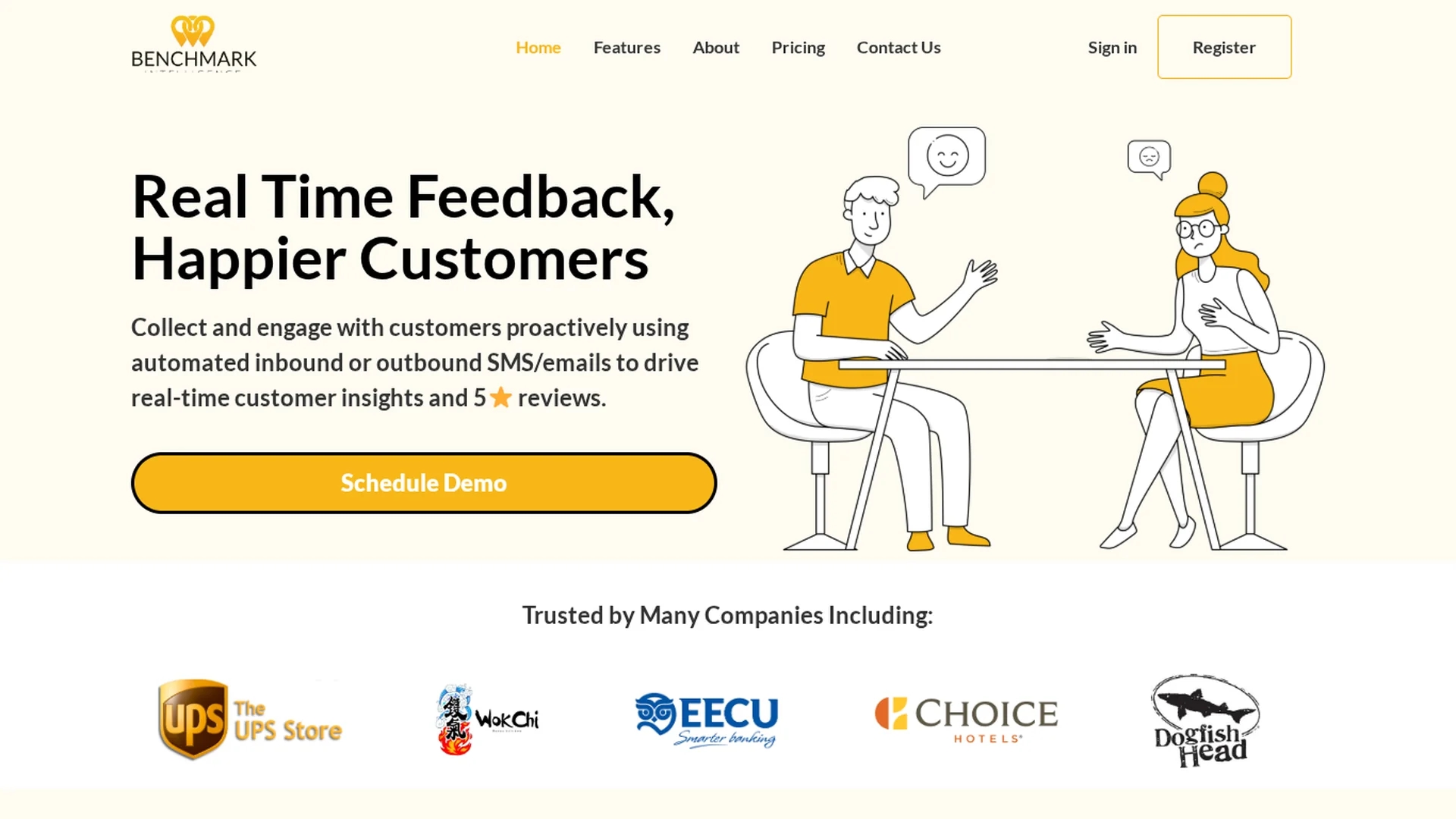 benchmark-intelligence homepage