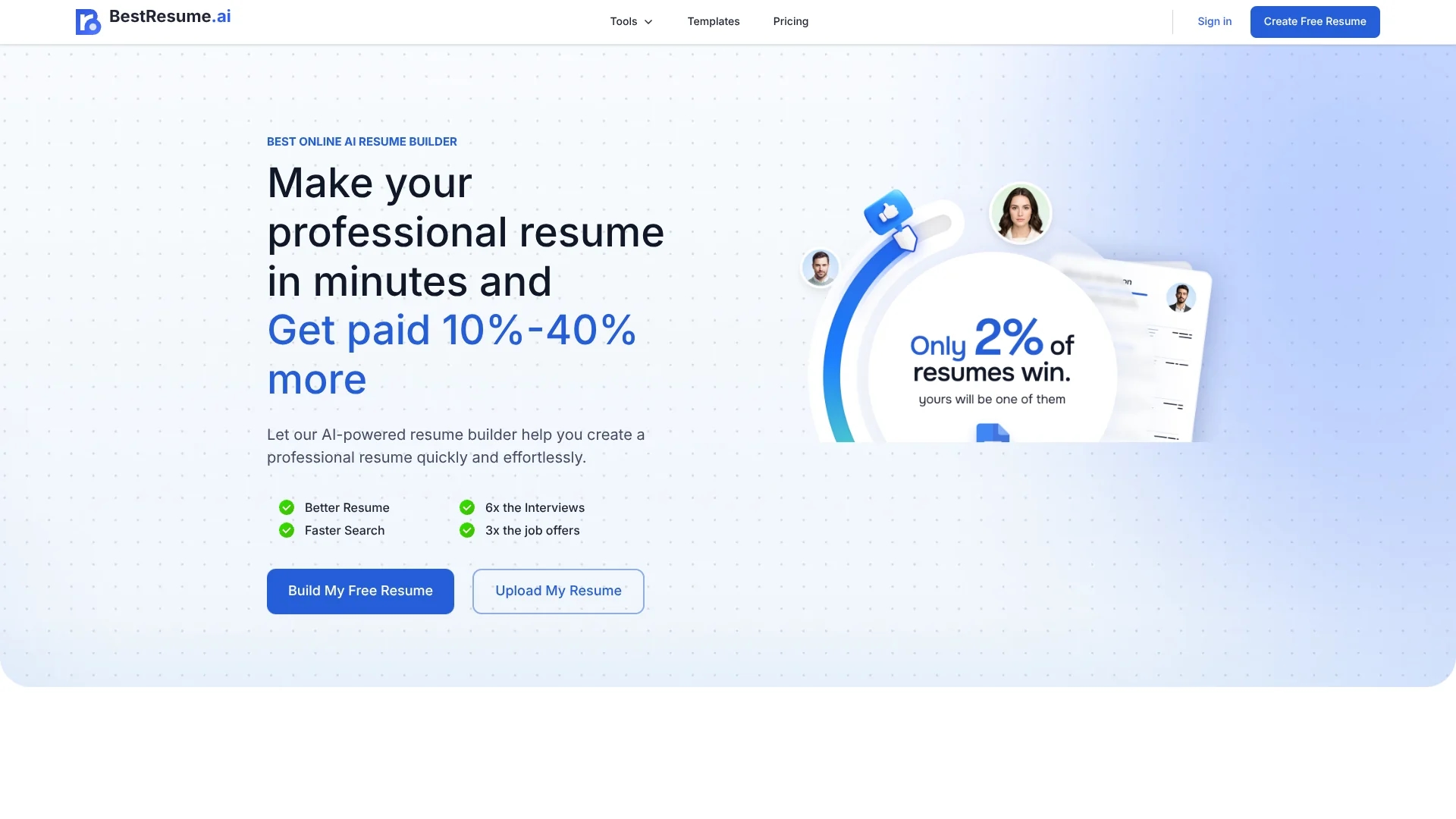 best-resume homepage