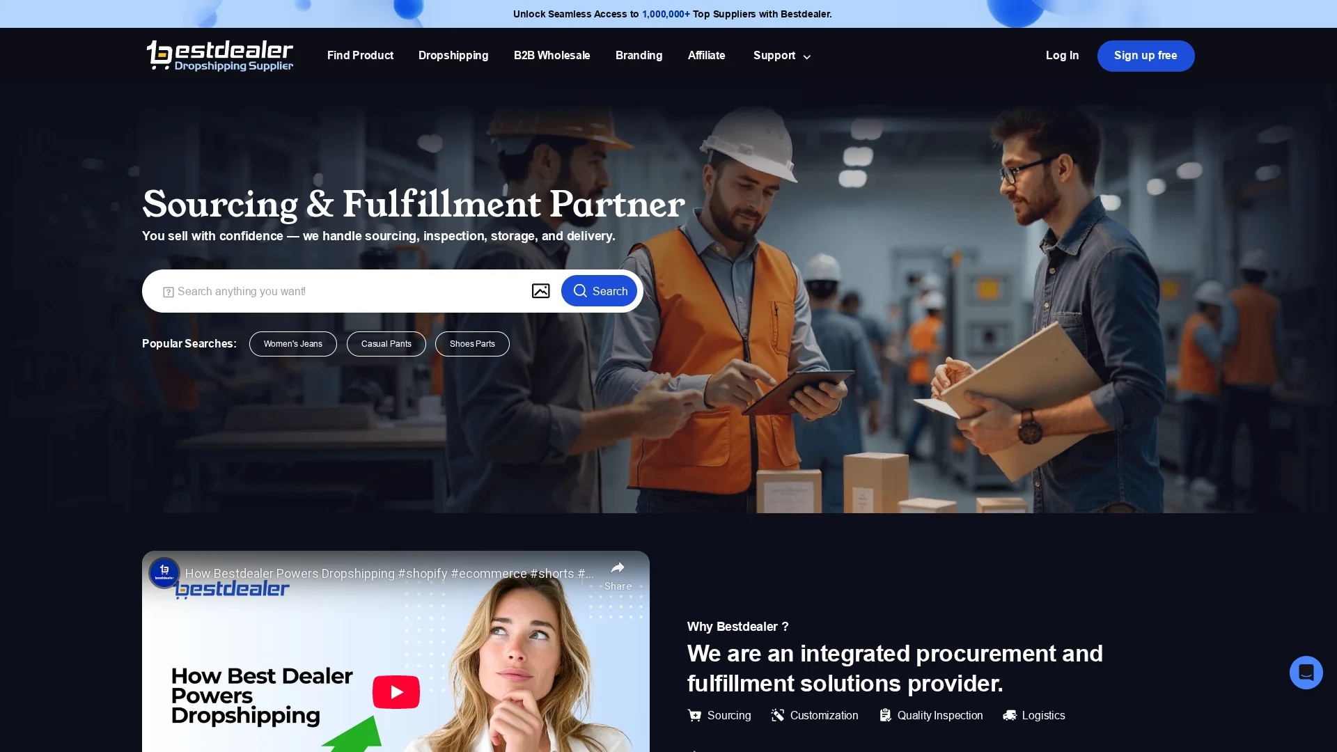 bestdealer homepage