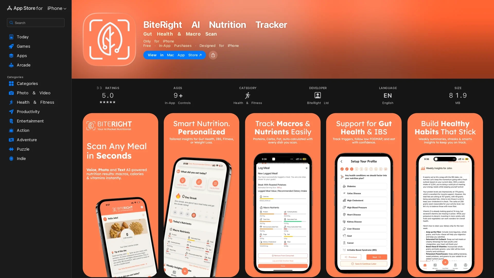 biteright homepage