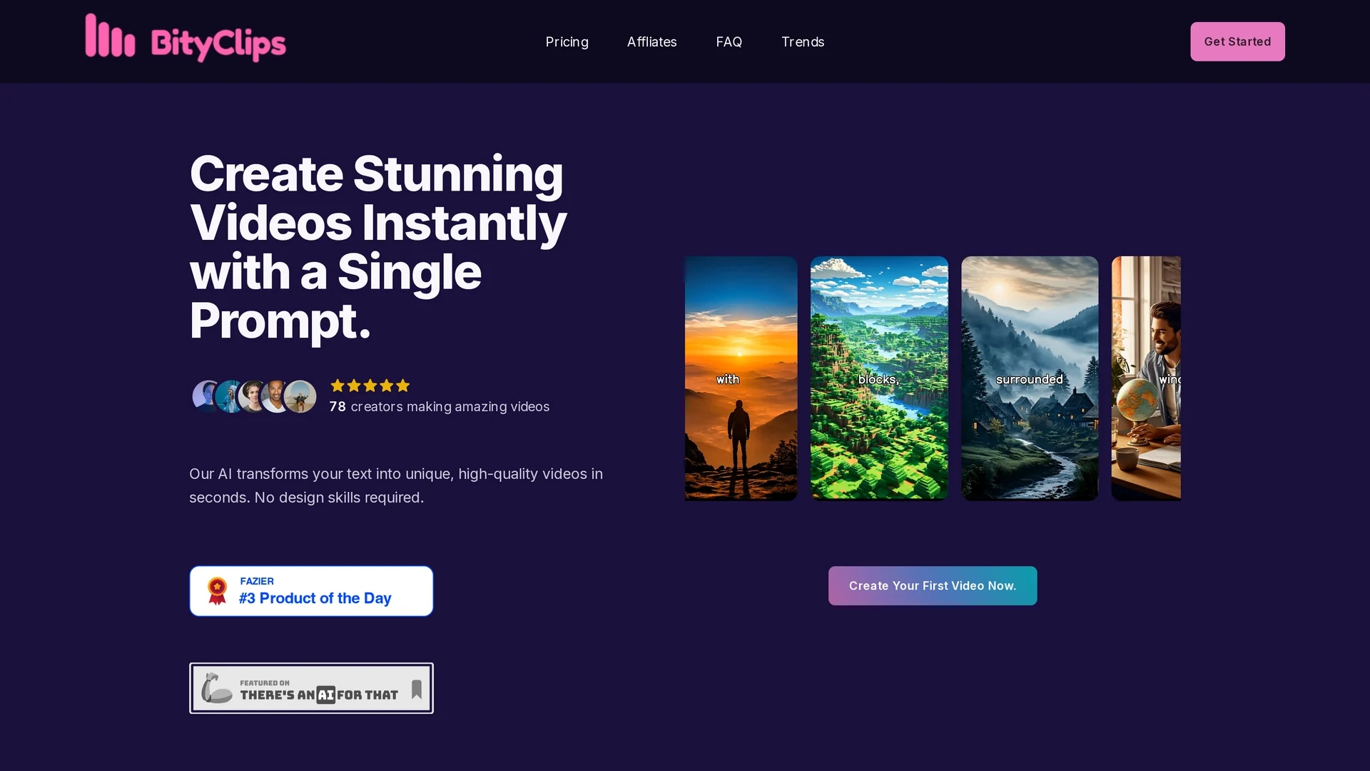 bityclips homepage