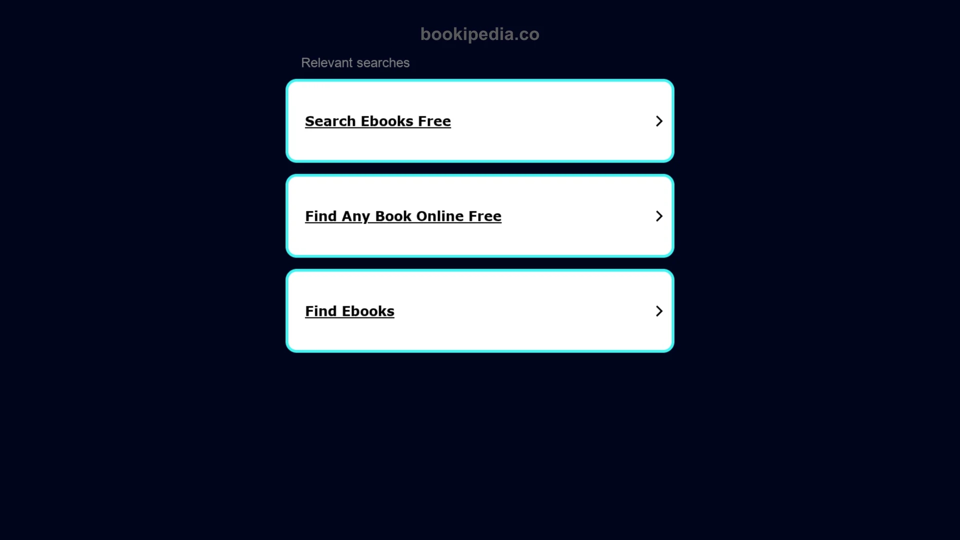 bookipedia homepage