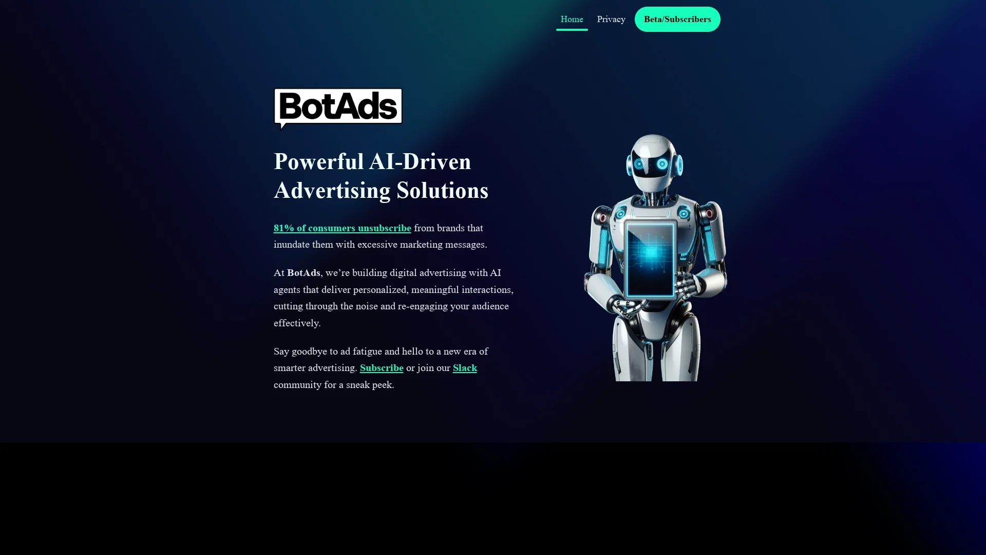 botads homepage