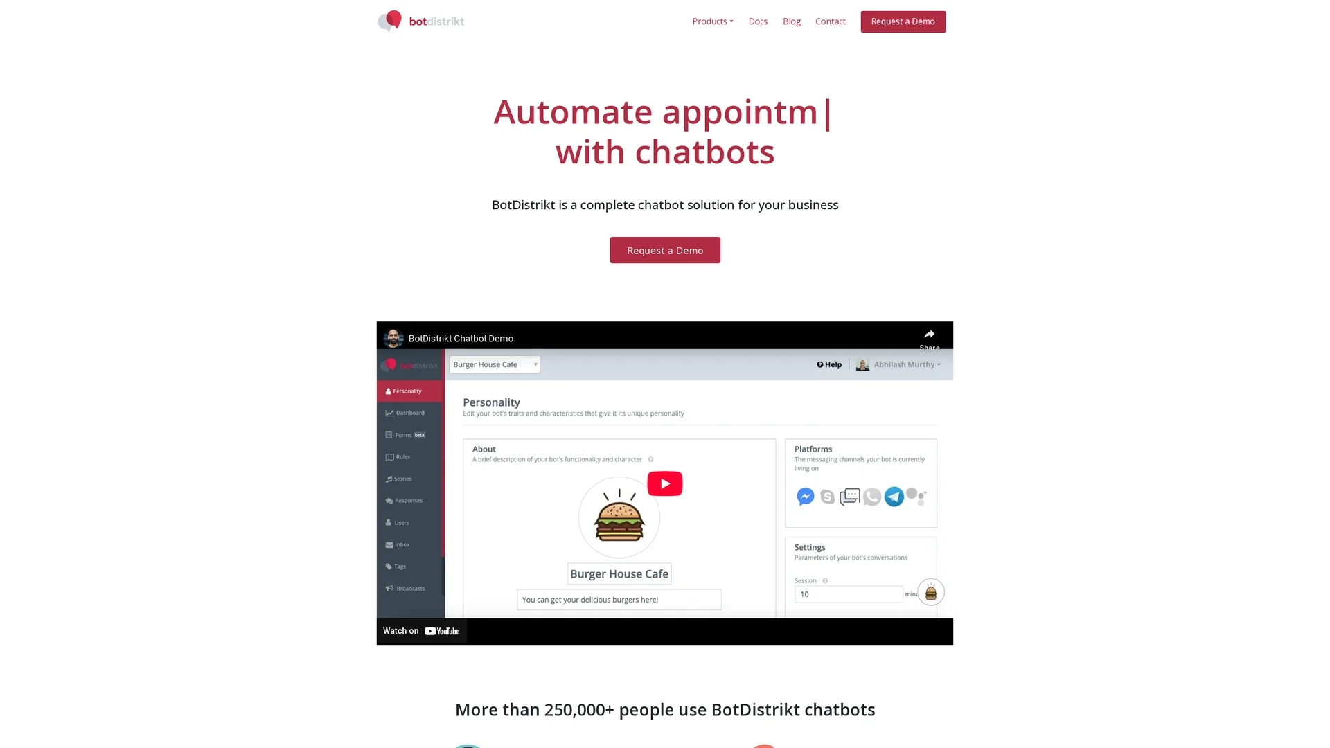 botdistrikt homepage