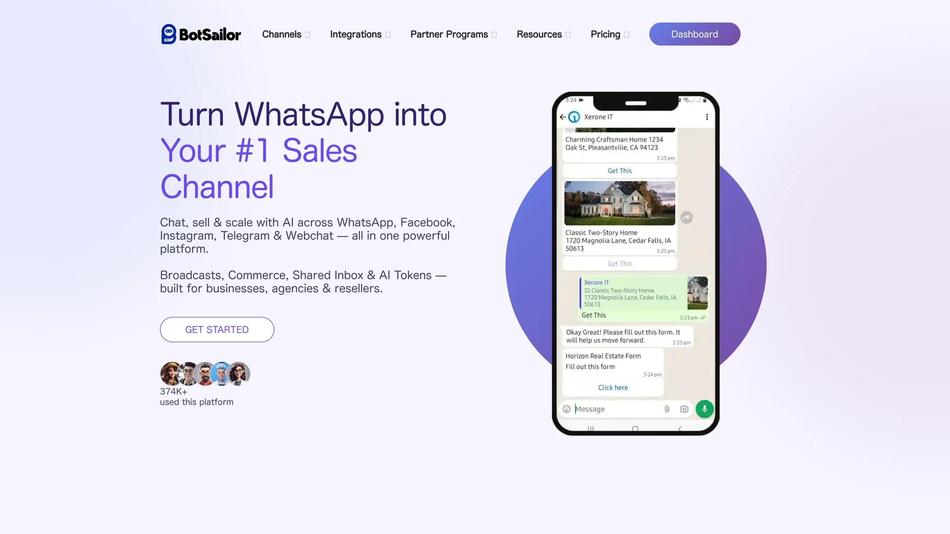 botsailor homepage