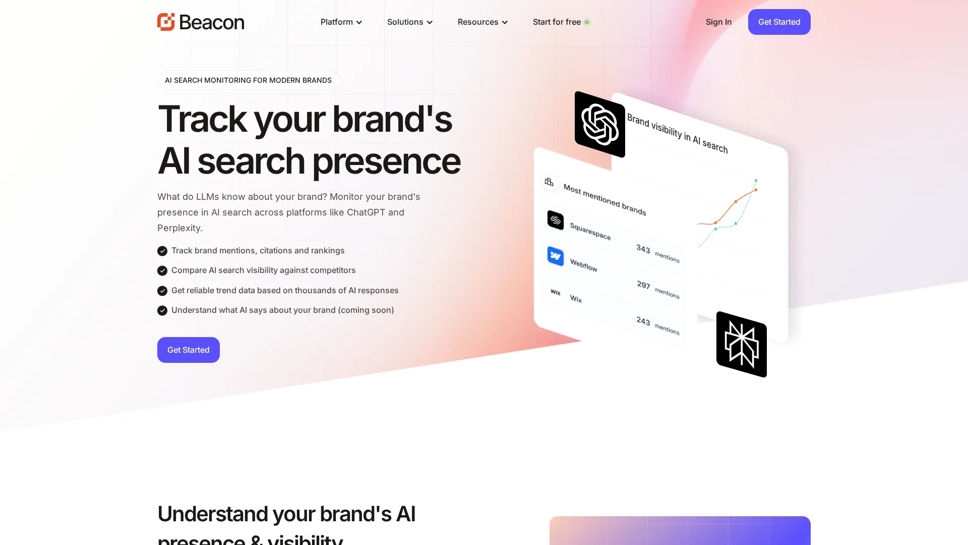 brandbeacon homepage