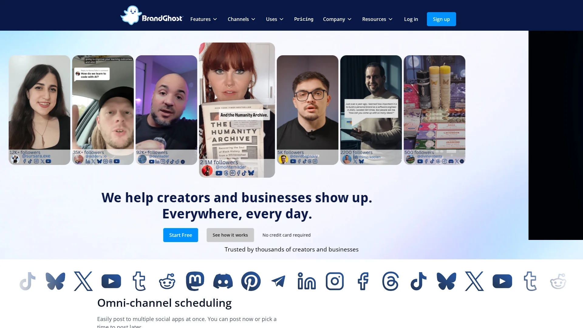 brandghost homepage