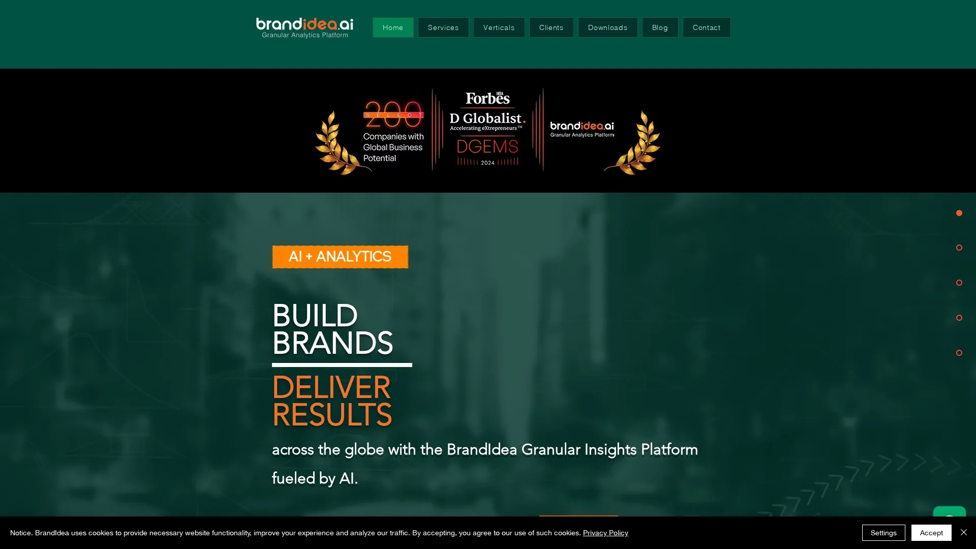 brandidea-ai homepage