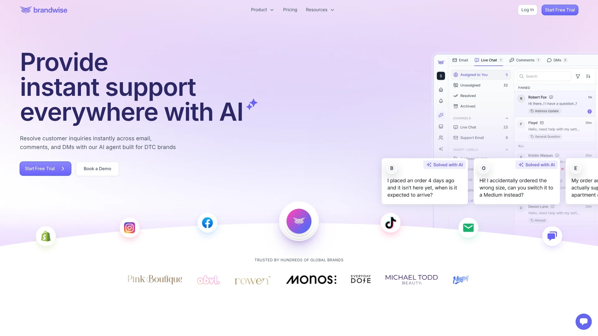 brandwise homepage