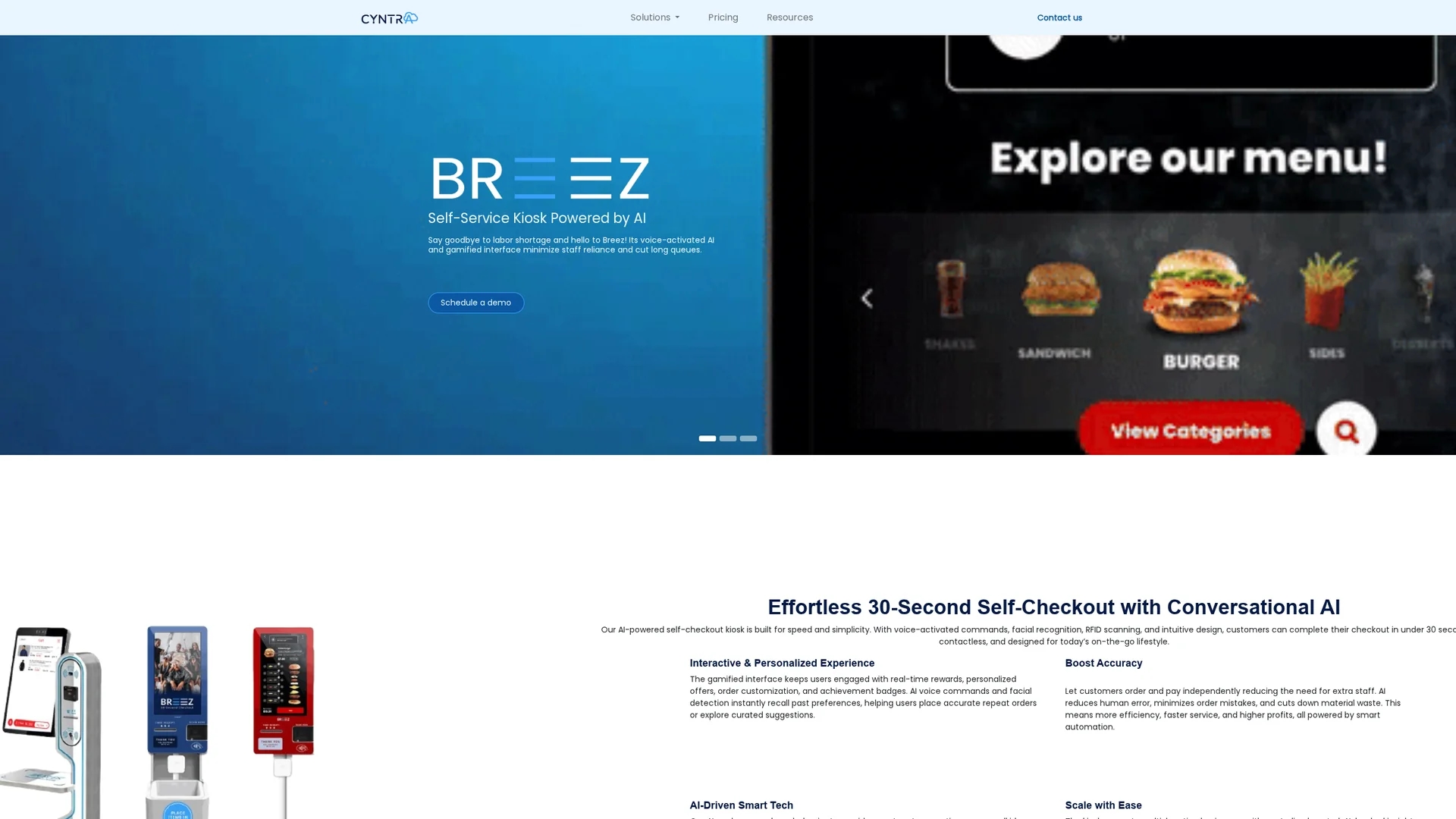 breez homepage