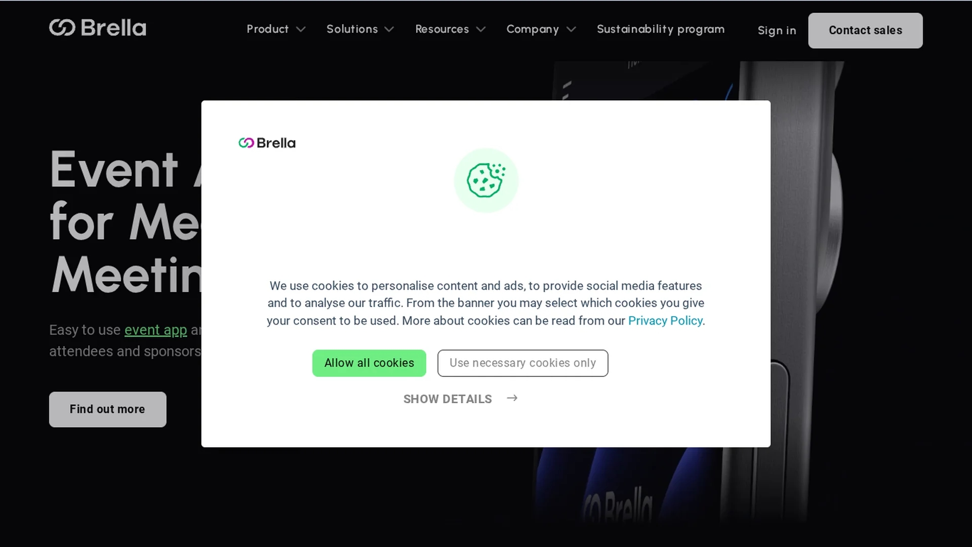 brella homepage