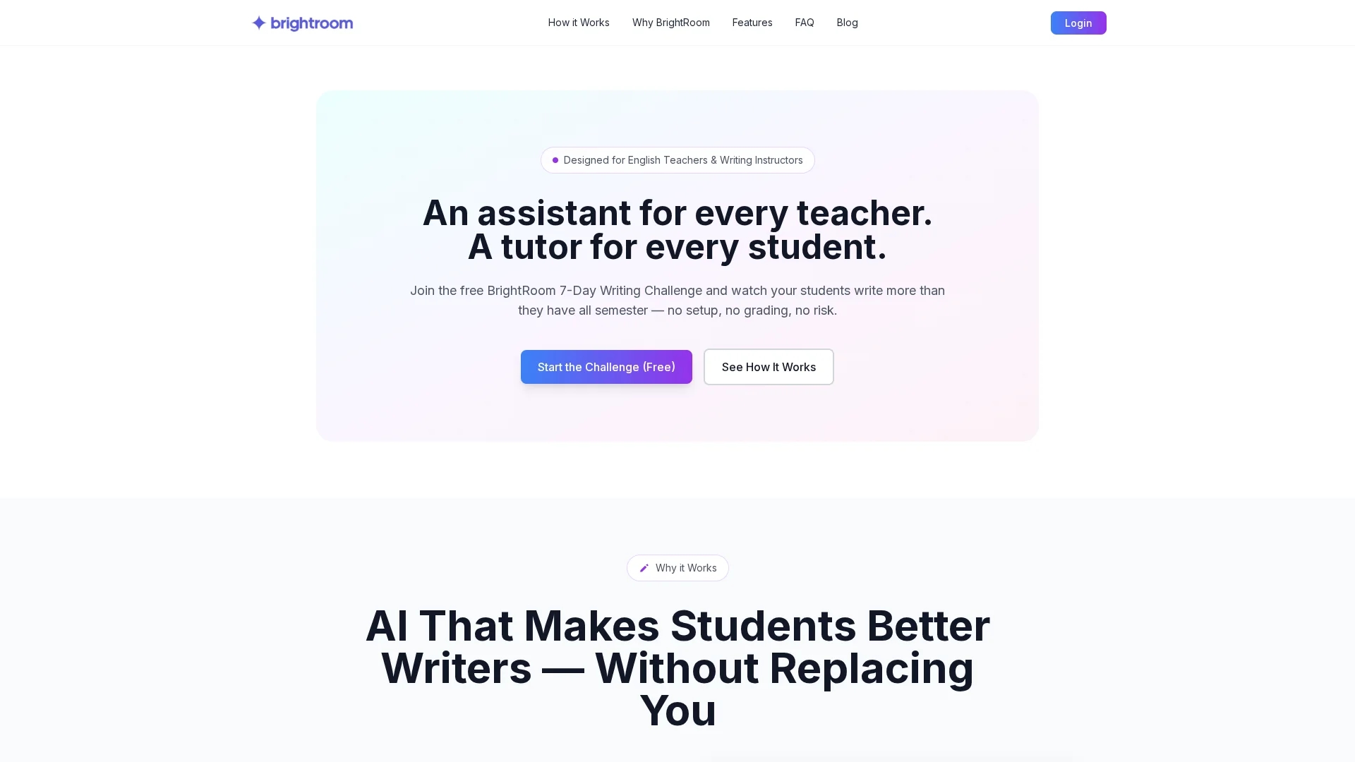 brightroom-ai homepage